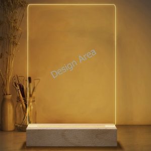 Photo-frame-framing-sentimental-anniversary-gift-floating-freestanding-transparent-see-through-glass-LED-Wood-Acrylic