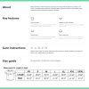 Shirt Sizing Chart Guide