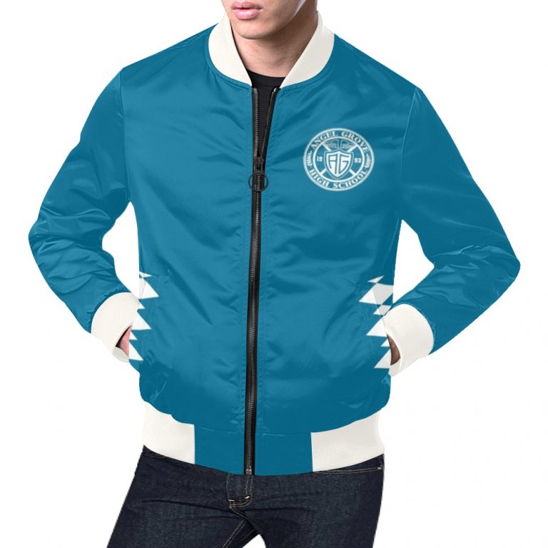 Mighty Morphing Power Rangers Power Coin Hero Blue Bomber Jacket Ranger Triceratops Triceratops Coin Billy Cranston Blue Tricerotops Defense LGBTQ Gay