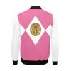 Pterodactyl Power Coin Pink Jacket-Mighty-Morphing-Power-Rangers-Power-Coin-Hero-Pink-Ranger-Pterodactyl-Pterodactyl-Coin-Kimberly-Ann-Hart-Pink-Bird-Fly-Woman-Hero-Pterosaur