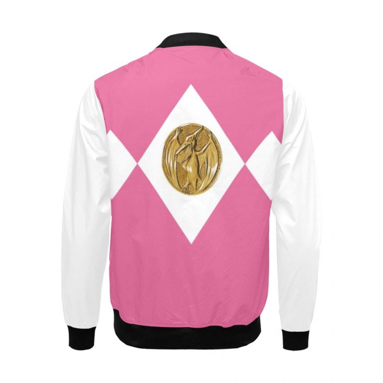 Pterodactyl Power Coin Pink Jacket-Mighty-Morphing-Power-Rangers-Power-Coin-Hero-Pink-Ranger-Pterodactyl-Pterodactyl-Coin-Kimberly-Ann-Hart-Pink-Bird-Fly-Woman-Hero-Pterosaur