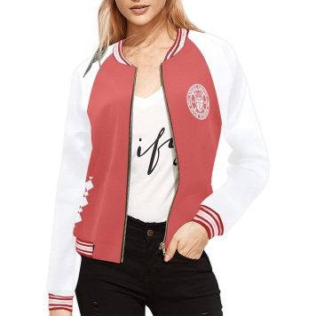 Red-White-Bomber-Jacket-Mighty-Morphing-Power-Rangers-Power-Coin-anti-hero-Red-Ranger-Tyrannosaurs-Zord-Tyrannosaurs Coin-Jason-Lee-Scott-Tyrannosaurs-Red-T-rex-t rex-trex