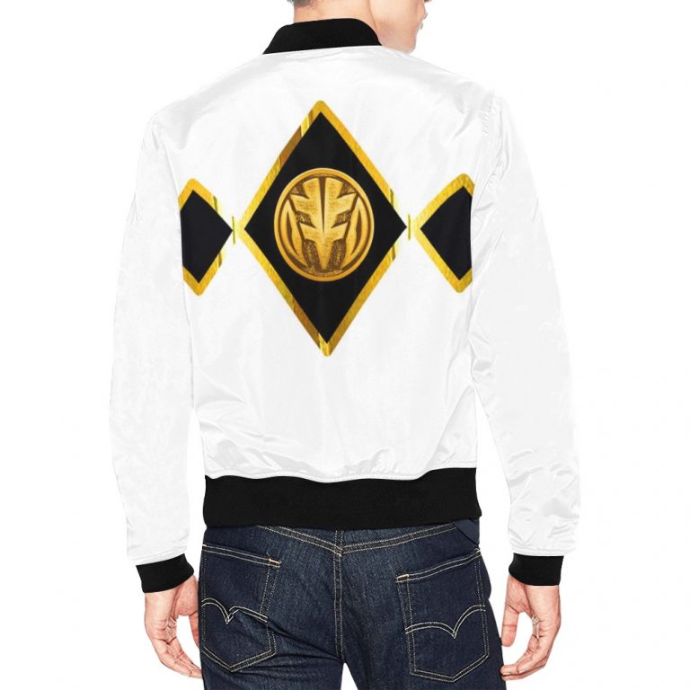 Mighty Morphing Power Rangers Hero White Ranger Tiger Jacket Power Coin Falcon White Tiger Tigerzord Tigerzord Coin White Light of Life Morpher