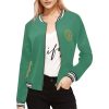 Angel Grove High School Green Ranger Women's Bomber Jacket (AOP) 10 Green-Ranger-Bomber-Jacket-Jason-David-Frank-white-man-White-hero-morpher-checker-anti-hero-Dragonzord-Coin-Dragon-Dragonzord-Power-Rangers-Green-Ranger-Mighty-Morphing-Computer-Laptop-mouse pad