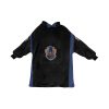 Ravenclaw sherpa fleece Robe-at-Hogwarts-School-of-Witchcraft-and-Wizardry-Sorting Hat-witch Rowena Ravenclaw wit-learning-wisdom-The-emblematic-animal-eagle-blue and bronze-colours-Filius Flitwick-House ghost the Grey Lady-Helena Ravenclaw-daughter of Rowena-element of air-sky-eagle feathers-hourglass contained blue sapphires