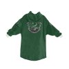 Green-Snake Slytherin Sherpa Fleece House Robe Cloak-Image-01 Slytherin sherpa fleece Robe-House-at-Hogwarts-School-of-Witchcraft-and-Wizardry-Salazar Slytherin-Sorting Hat-cunning-resourcefulness-leadership-and-ambition-Draco Malfoy-Merula Snyde-Pansy Parkinson-Tom Riddle-the Death Eaters-pure-blood-students-Muggle-born-emblematic-animal-snake-colours-green-silver-Horace Slughorn-Severus Snape-patron ghost-Bloody Baron-element-of-water-serpents-sea-lochs-European-mythology-physically-fluid-and-flexible-in-Celtic mythology-water-is-a portal-to-another-world-wizarding-society