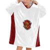 White-Lion Gryffindor hogwarts wizarding world Sherpa Fleece House Robe Cloak-Image-01 Gryffindor sherpa fleece Robe-at-Hogwarts-School-of-Witchcraft-and-Wizardry-Sorting Hat-Godric Gryffindor-students possessing characteristics-courage-chivalry-nerve-determination-The emblematic animal was a lion-colours-scarlet-gold-rubies-Nicholas de Mimsy-Porpington-Nearly Headless Nick-House ghost-element of fire-motto was Forti Animo Estote