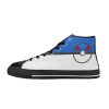 Great Ball Poké High Top Shoes High Top Shoes Chuck-Taylors-chucks-Poké-Ball-PokéBall-pokeball-poke-ball-balls-catch-red-charizard-pikachu-generation-catch-rate-catch-em-all