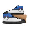 Great Ball Poké High Top Shoes High Top Shoes Chuck-Taylors-chucks-Poké-Ball-PokéBall-pokeball-poke-ball-balls-catch-red-charizard-pikachu-generation-catch-rate-catch-em-all
