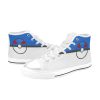 Great Ball Poké High Top Shoes High Top Shoes Chuck-Taylors-chucks-Poké-Ball-PokéBall-pokeball-poke-ball-balls-catch-red-charizard-pikachu-generation-catch-rate-catch-em-all