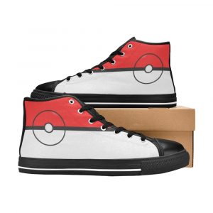 Standard Poké Balls High Top Shoes Chuck-Taylors-chucks-Poké-Ball-PokéBall-pokeball-poke-ball-balls-catch-red-charizard-pikachu-generation-catch-rate-catch-em-all