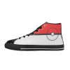 Pokeball-Capsule-Poke-Ball-Red-and-black-High-Top-Shoes-04 Standard Poké Balls High Top Shoes Chuck-Taylors-chucks-Poké-Ball-PokéBall-pokeball-poke-ball-balls-catch-red-charizard-pikachu-generation-catch-rate-catch-em-all