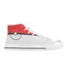 Pokeball-Capsule-Poke-Ball-Red-and-white-High-Top-Shoes-03 Standard Poké Balls High Top Shoes Chuck-Taylors-chucks-Poké-Ball-PokéBall-pokeball-poke-ball-balls-catch-red-charizard-pikachu-generation-catch-rate-catch-em-all