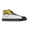 Ultra Ball Poké Yellow High Top Shoes High Top Shoes Chuck-Taylors-chucks-Poké-Ball-PokéBall-pokeball-poke-ball-balls-catch-red-charizard-pikachu-generation-catch-rate-catch-em-all