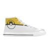 Ultra Ball Poké Yellow High Top Shoes High Top Shoes Chuck-Taylors-chucks-Poké-Ball-PokéBall-pokeball-poke-ball-balls-catch-red-charizard-pikachu-generation-catch-rate-catch-em-all