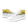 Ultra Ball Poké Yellow High Top Shoes High Top Shoes Chuck-Taylors-chucks-Poké-Ball-PokéBall-pokeball-poke-ball-balls-catch-red-charizard-pikachu-generation-catch-rate-catch-em-all