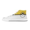 Ultra Ball Poké Yellow High Top Shoes High Top Shoes Chuck-Taylors-chucks-Poké-Ball-PokéBall-pokeball-poke-ball-balls-catch-red-charizard-pikachu-generation-catch-rate-catch-em-all
