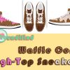_Waffle-Cone-High-Top-Shoes-Cover-Image Ice Cream Waffle Cone Sneakers Ice Cream Waffle Cone Sneakers • Rubble outsole, tough enough to wear for a long time.• Breathable Mesh fabric lining, wearing soft and comfortable.