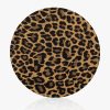 ac32c88137d8420696b85341171405de Leopard Print Cutting Board, Tempered Glass and Hardwood: Elevate your culinary experience with a touch of wild sophistication. This stylish cutting board features a striking leopard print design and is available in tempered glass (rectangular 8x11, 11x15; round 7.9 inches) or hardwood (maple, walnut, 8x11, 5.5x8). Durable, scratch and stain-resistant, hygienic non-porous surface, textured for optimal chopping, gentle on knives. Non-slip rubber feet ensure stability, easy to clean. Perfect for professional chefs and home cooks, this board is a versatile and bold statement piece for any kitchen.