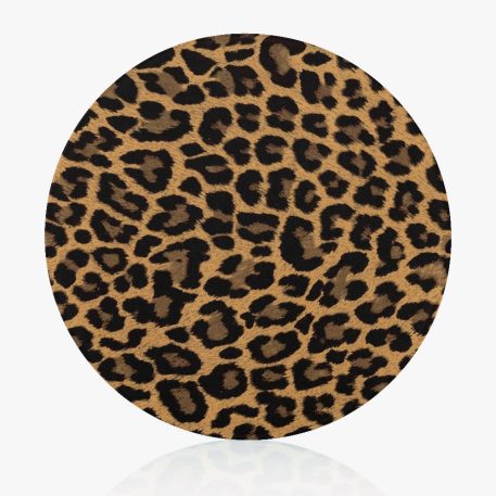 Leopard Print Cutting Board, Tempered Glass and Hardwood: Elevate your culinary experience with a touch of wild sophistication. This stylish cutting board features a striking leopard print design and is available in tempered glass (rectangular 8x11, 11x15; round 7.9 inches) or hardwood (maple, walnut, 8x11, 5.5x8). Durable, scratch and stain-resistant, hygienic non-porous surface, textured for optimal chopping, gentle on knives. Non-slip rubber feet ensure stability, easy to clean. Perfect for professional chefs and home cooks, this board is a versatile and bold statement piece for any kitchen.