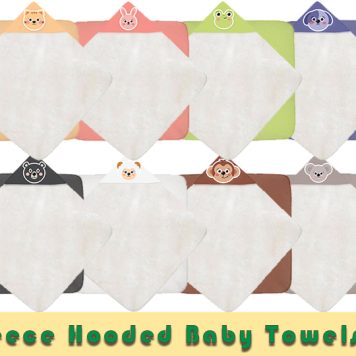 Animal Fleece Hooded Baby Towels "Wrap your baby in cozy warmth with our adorable Baby Animal Fleece Hooded Baby Towels! Made from soft fleece, these towels offer optimal comfort and absorbency. Choose from a variety of cute animal designs. Perfect for creating precious bath time memories. Shop now at Abundifind.com!"