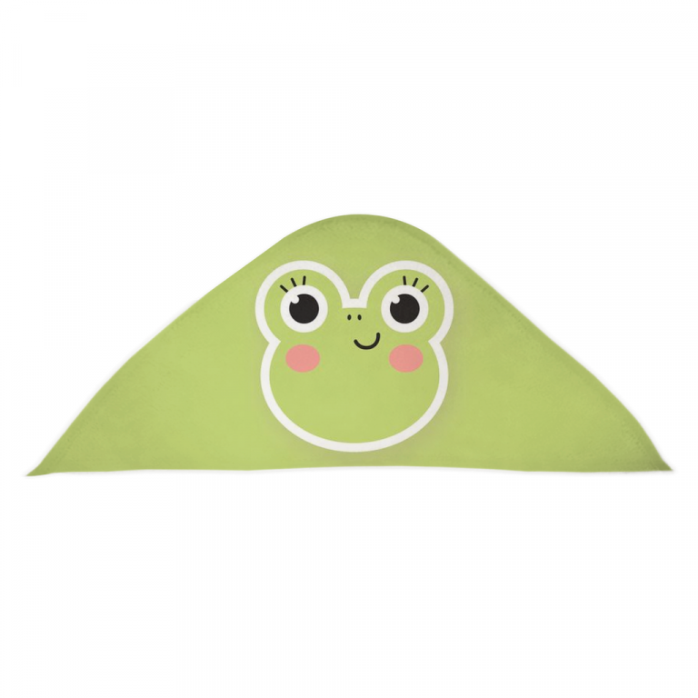 Animal Fleece Hooded Baby Towels Tadpole Green Frog "Wrap your baby in cozy warmth with our adorable Baby Animal Fleece Hooded Baby Towels! Made from soft fleece, these towels offer optimal comfort and absorbency. Choose from a variety of cute animal designs. Perfect for creating precious bath time memories. Shop now at Abundifind.com!"