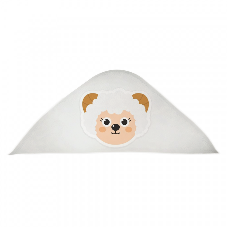 Animal Fleece Hooded Baby Towels Lamb white Ram "Wrap your baby in cozy warmth with our adorable Baby Animal Fleece Hooded Baby Towels! Made from soft fleece, these towels offer optimal comfort and absorbency. Choose from a variety of cute animal designs. Perfect for creating precious bath time memories. Shop now at Abundifind.com!"