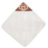 Monkey-Hooded-Baby-Towel-30x30-Face Animal Fleece Hooded Baby Towels Money Brown Chimp "Wrap your baby in cozy warmth with our adorable Baby Animal Fleece Hooded Baby Towels! Made from soft fleece, these towels offer optimal comfort and absorbency. Choose from a variety of cute animal designs. Perfect for creating precious bath time memories. Shop now at Abundifind.com!"