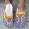 2fa89f070d32a4f14cec62ef96b9fe31 Daisy Duck Sailor's Crocs are made from advanced EVA material, lightweight & flexible Features ventilation holes, Supportive insole.