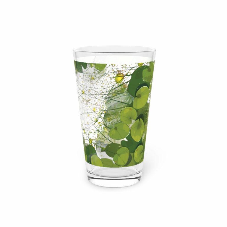 Princess Tiana amidst green lily pads, Made from BPA-free glass, this Black Princess Tiana Glass ensures a safe toxin-free experience for fans of all ages.