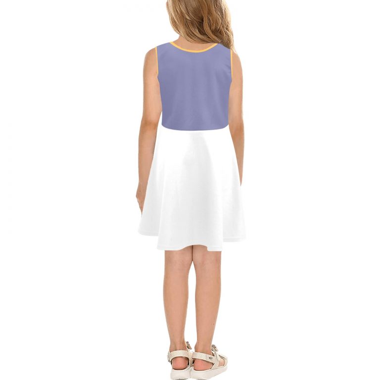 Designed for mothers and daughters who appreciate timeless fashion, this Daisy Duck Sailor's Uniform Dress Set is a true testament to the artistry and attention to detail that sets Abundifind apart.