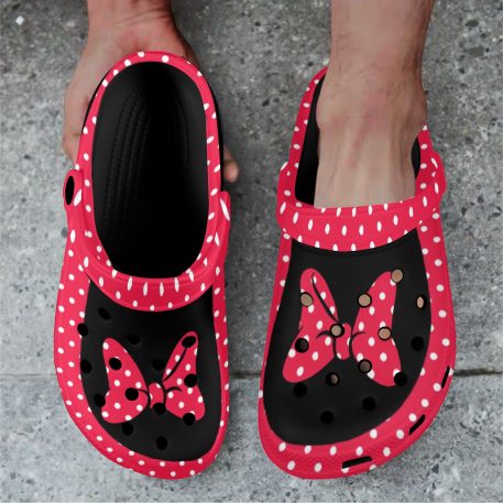 Celebrate the joy of parenthood & make lasting memories with your little one, all while enjoying the comfort of these remarkable Disney Minnie Mouse Crocs.