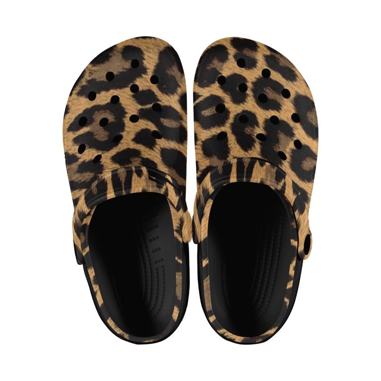 Introducing our Animal Print Premium EVA Cloggs, a superior alternative to Crocs that will leave you feeling confident in their unmatched quality. Here's why: • Like Crocs our Clogs are made from advanced EVA material, lightweight and flexible. • Slip-on style, easy put on and take off. • Features ventilation holes, easy and quick to drain moisture and debris. • Features heel strap for a secure fit, two ways to wear it. • Supportive insole makes your feet comfortable for a long time. • Easy to clean with soap and water.