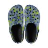 Abundifind Crocs - Waterproof, dirt-resistant, and breathable foam lounge shoes with vibrant fruit-inspired prints. Find the perfect pair in Apple, Cherry, Blueberry, Lemon, and Pear designs.
