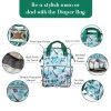 High-Grade Nylon Diaper Bag Backpack