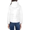 A premium Women's Padded Hooded Jacket in a sleek design, combining style and warmth. Superior to Zavetti Canada jackets and even the renowned Canada Goose brand, The jacket features a carefully crafted hood and quilted lining for maximum insulation and protection against the cold. It offers exceptional comfort with a zipper closure and two convenient pouch pockets. The high-quality Mercerized cotton padded lining ensures a luxurious and cozy womens winter coats experience. The jacket's vibrant color design remains vivid even after multiple machine washes, guaranteeing long-lasting appeal. Elevate your outerwear collection with this statement piece that reflects your unique personality.