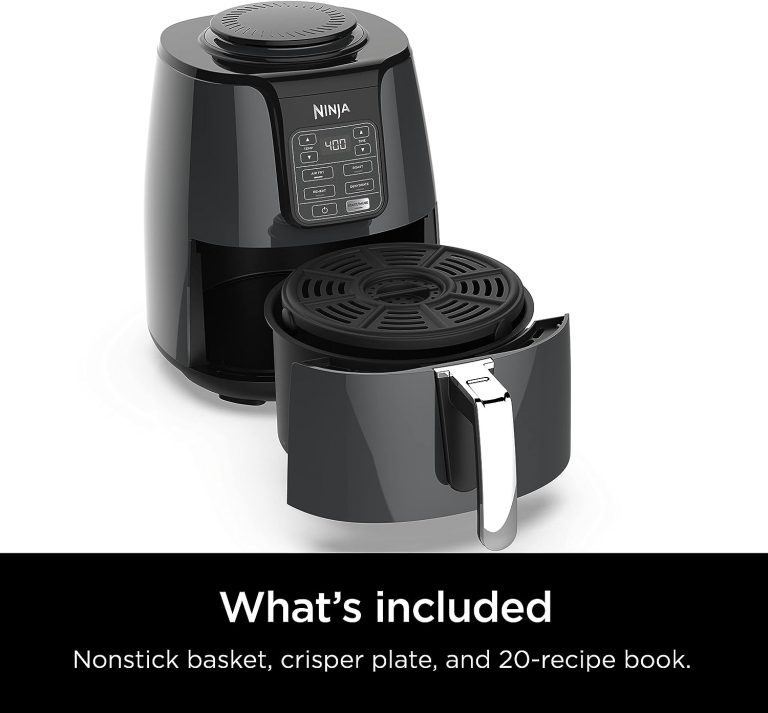 Experience culinary excellence with the Ninja AF101 Air Fryer from Abundifind. This versatile kitchen companion delivers healthier meals with crisp, roasted, reheated, and dehydrated options. With a 4-quart capacity, it's perfect for family cooking and fits up to 2 lbs of French fries. Reduce fat content by up to 75% compared to traditional frying methods, enjoying guilt-free indulgence while maintaining a balanced diet. The wide temperature range, from 105°F to 400°F, provides precise control for gentle dehydration or achieving a perfect, crispy finish. Choose from four cooking programs — Air Fry, Roast, Reheat, and Dehydrate — to unleash your culinary creativity. Dishwasher-safe parts and easy-to-clean exterior make maintenance a breeze. The purchase includes the Shark Air Fryer, a 4 Quart Nonstick Basket, Crisper Plate, and a 20-recipe booklet. Elevate your cooking experience and invest in the Ninja Air Fryer from Abundifind, where quality meets innovation.