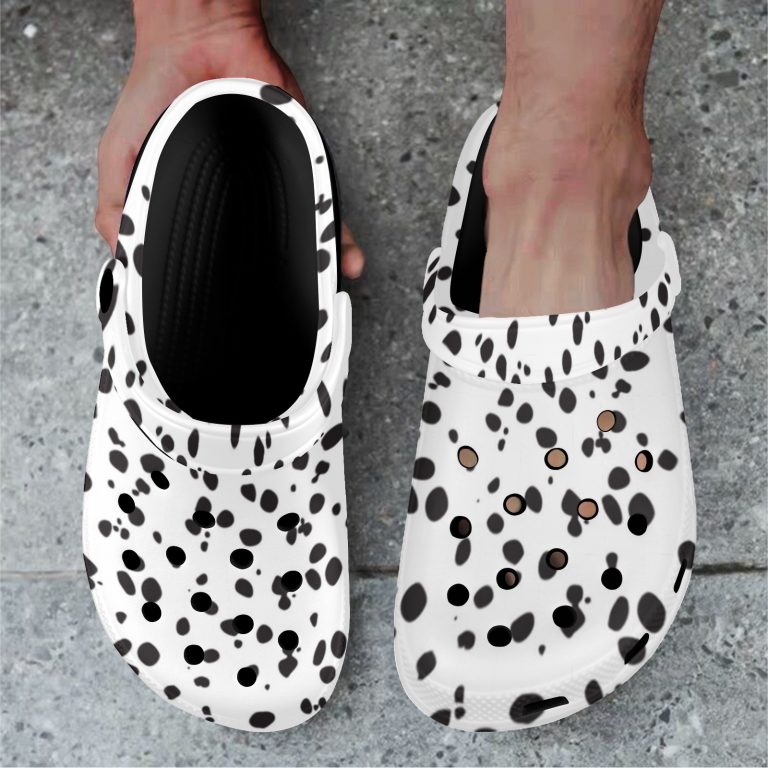 Introducing our Animal Print Premium EVA Cloggs, a superior alternative to Crocs that will leave you feeling confident in their unmatched quality. Here's why: • Like Crocs our Clogs are made from advanced EVA material, lightweight and flexible. • Slip-on style, easy put on and take off. • Features ventilation holes, easy and quick to drain moisture and debris. • Features heel strap for a secure fit, two ways to wear it. • Supportive insole makes your feet comfortable for a long time. • Easy to clean with soap and water.