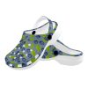 Abundifind Crocs - Waterproof, dirt-resistant, and breathable foam lounge shoes with vibrant fruit-inspired prints. Find the perfect pair in Apple, Cherry, Blueberry, Lemon, and Pear designs.