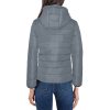 A premium Women's Padded Hooded Jacket in a sleek design, combining style and warmth. Superior to Zavetti Canada jackets and even the renowned Canada Goose brand, The jacket features a carefully crafted hood and quilted lining for maximum insulation and protection against the cold. It offers exceptional comfort with a zipper closure and two convenient pouch pockets. The high-quality Mercerized cotton padded lining ensures a luxurious and cozy womens winter coats experience. The jacket's vibrant color design remains vivid even after multiple machine washes, guaranteeing long-lasting appeal. Elevate your outerwear collection with this statement piece that reflects your unique personality.