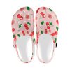 Abundifind Crocs - Waterproof, dirt-resistant, and breathable foam lounge shoes with vibrant fruit-inspired prints. Find the perfect pair in Apple, Cherry, Blueberry, Lemon, and Pear designs.