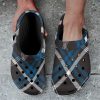 Plaid Bespoke Custom Premium EVA Clog Crocs Image 18 Plaid Superior Comfort Clogs in Red, Blue and Green Plaid alternative to Crocs exclusive collection offering durability, ventilation and a secure fit.