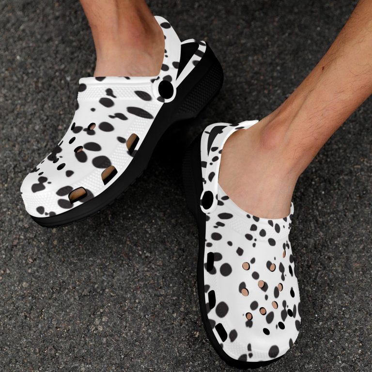 Introducing our Animal Print Premium EVA Cloggs, a superior alternative to Crocs that will leave you feeling confident in their unmatched quality. Here's why: • Like Crocs our Clogs are made from advanced EVA material, lightweight and flexible. • Slip-on style, easy put on and take off. • Features ventilation holes, easy and quick to drain moisture and debris. • Features heel strap for a secure fit, two ways to wear it. • Supportive insole makes your feet comfortable for a long time. • Easy to clean with soap and water.