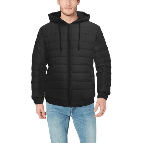 A premium Men's Padded Hooded Jacket in a sleek design, combining style and warmth. Superior to Zavetti Canada jackets and even the renowned Canada Goose brand, The jacket features a carefully crafted hood and quilted lining for maximum insulation and protection against the cold. It offers exceptional comfort with a zipper closure and two convenient pouch pockets. The high-quality Mercerized cotton padded lining ensures a luxurious and cozy womens winter coats experience. The jacket's vibrant color design remains vivid even after multiple machine washes, guaranteeing long-lasting appeal. Elevate your outerwear collection with this statement piece that reflects your unique personality.