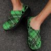 Plaid Bespoke Custom Premium EVA Clog Crocs Image 24 Plaid Superior Comfort Clogs in Red, Blue and Green Plaid alternative to Crocs exclusive collection offering durability, ventilation and a secure fit.
