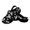 Crocs-waterproof-dirt-resistant-custom-foam-breathable-lounge-Hearts-Love-hand-drawn