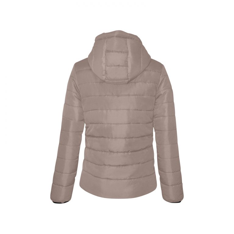 A premium Women's Padded Hooded Jacket in a sleek design, combining style and warmth. Superior to Zavetti Canada jackets and even the renowned Canada Goose brand, The jacket features a carefully crafted hood and quilted lining for maximum insulation and protection against the cold. It offers exceptional comfort with a zipper closure and two convenient pouch pockets. The high-quality Mercerized cotton padded lining ensures a luxurious and cozy womens winter coats experience. The jacket's vibrant color design remains vivid even after multiple machine washes, guaranteeing long-lasting appeal. Elevate your outerwear collection with this statement piece that reflects your unique personality.