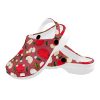 Abundifind Crocs - Waterproof, dirt-resistant, and breathable foam lounge shoes with vibrant fruit-inspired prints. Find the perfect pair in Apple, Cherry, Blueberry, Lemon, and Pear designs.