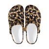 Introducing our Animal Print Premium EVA Cloggs, a superior alternative to Crocs that will leave you feeling confident in their unmatched quality. Here's why: • Like Crocs our Clogs are made from advanced EVA material, lightweight and flexible. • Slip-on style, easy put on and take off. • Features ventilation holes, easy and quick to drain moisture and debris. • Features heel strap for a secure fit, two ways to wear it. • Supportive insole makes your feet comfortable for a long time. • Easy to clean with soap and water.