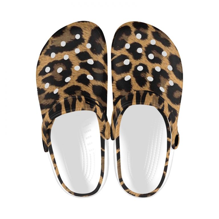 Introducing our Animal Print Premium EVA Cloggs, a superior alternative to Crocs that will leave you feeling confident in their unmatched quality. Here's why: • Like Crocs our Clogs are made from advanced EVA material, lightweight and flexible. • Slip-on style, easy put on and take off. • Features ventilation holes, easy and quick to drain moisture and debris. • Features heel strap for a secure fit, two ways to wear it. • Supportive insole makes your feet comfortable for a long time. • Easy to clean with soap and water.